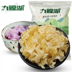 九鲤湖 银耳花碎银耳无根朵片包邮古田农家白木耳花片雪耳碎 250g